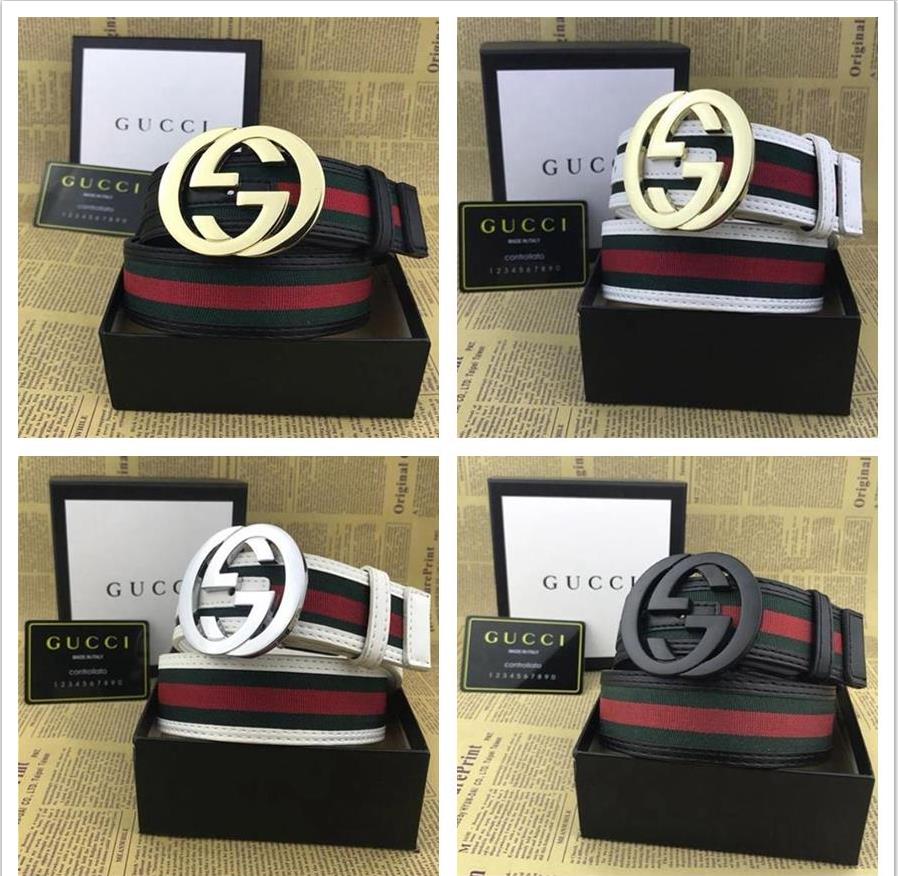 

PG2 gucci European and American Red green GG Hot-selling Brand Designer g Men's Belt Business Style Black Leather High Quality guccie New Men Belt's, Customize