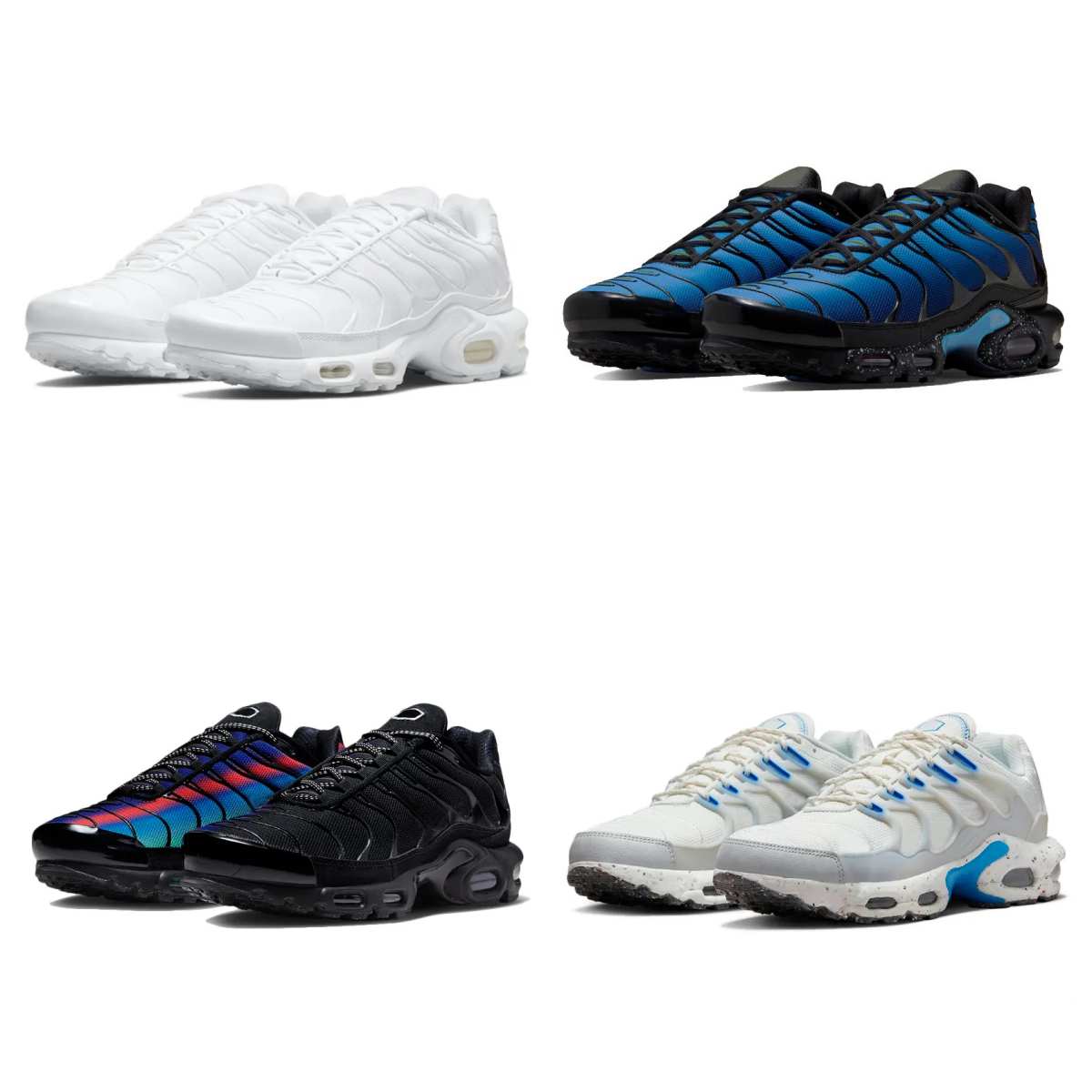 

tn plus terrascape running shoes tns men women Unity Black White University Blue Grape Gold Bullet Hyper Sky Blue Fury Jade mens womens trainer, Terrascape 40-46 triple black