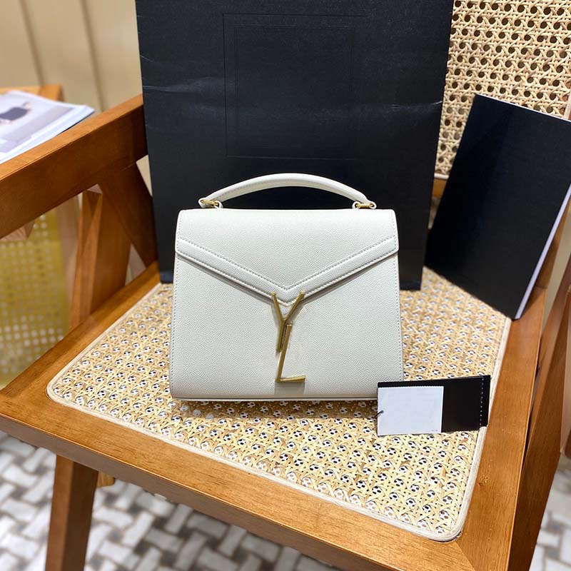 

AAAAA designer bag bag High quality leather handbags for women latest bags Original box Purse clutch shoulder messenger body Handbag, White1