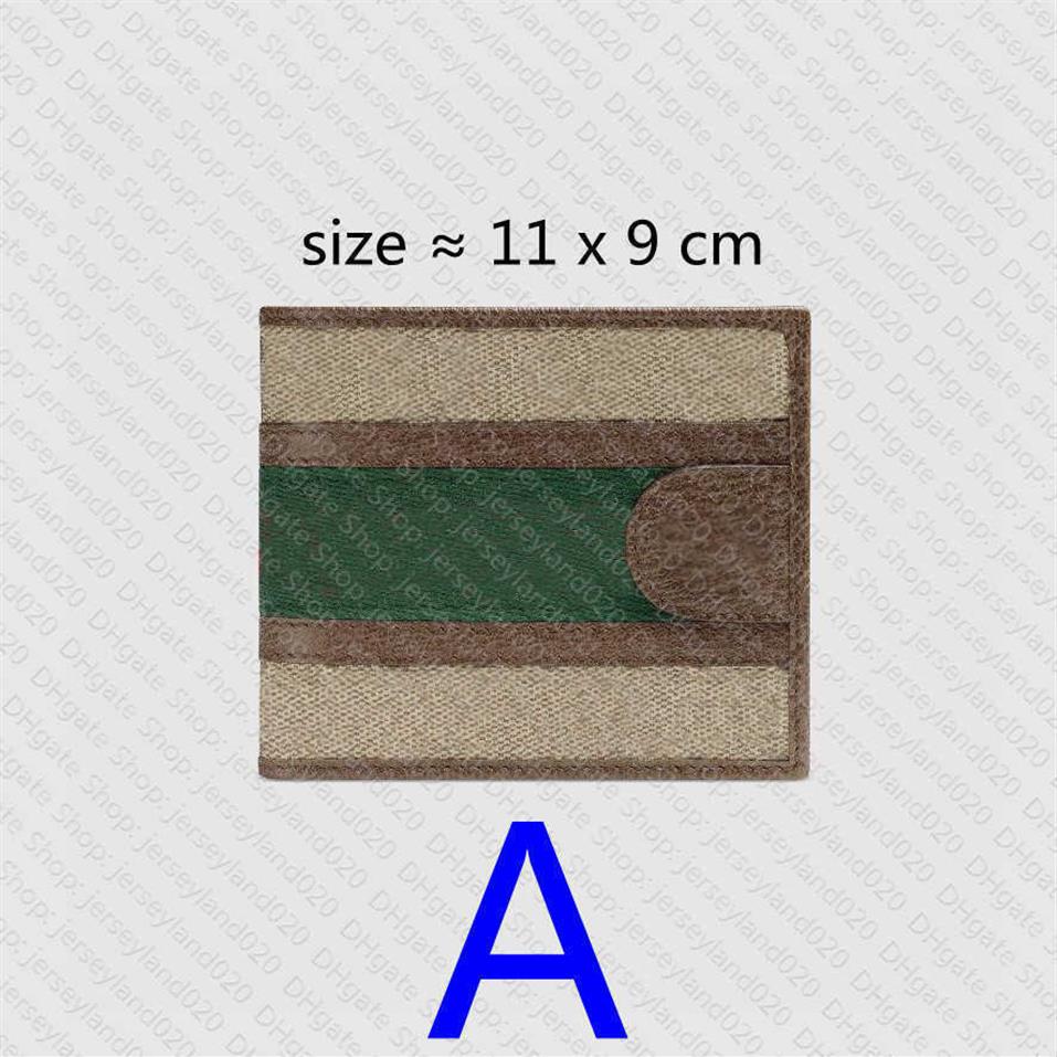 

597606 OPHIDIA WALLET Mens Bi-flod Canvas Leather Short Wallets Card Holder Passport Case Cardholder 523159274L, Style (c) 625 564