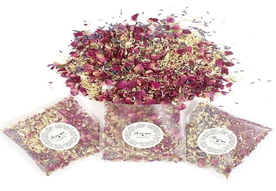 

Faux Floral Greenery 1510Packs Natural Wedding Confetti Dried Flower Rose Petals Pop Bridal Shower Birthday Party Decoration DIY V2919008