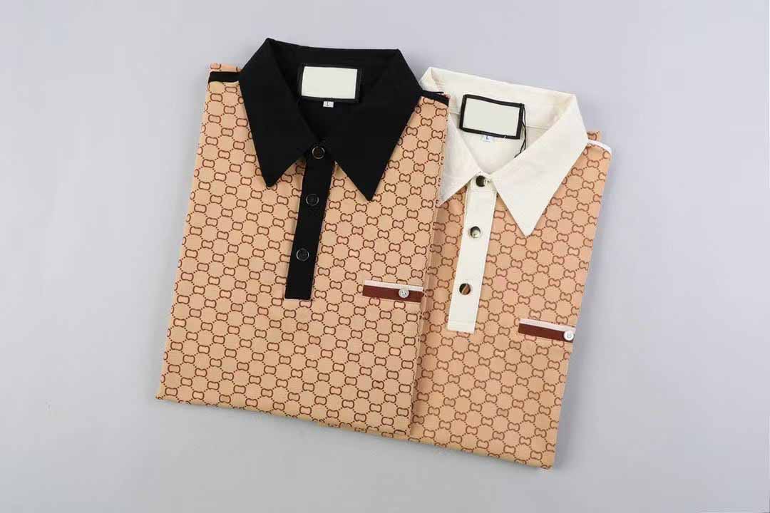 

Men's Polos 2023EE Fashion polos t-shirt men Casual t shirt Embroidered Medusa Cotton polo Shirt High street collar Polos shirts Summer Tops, 12