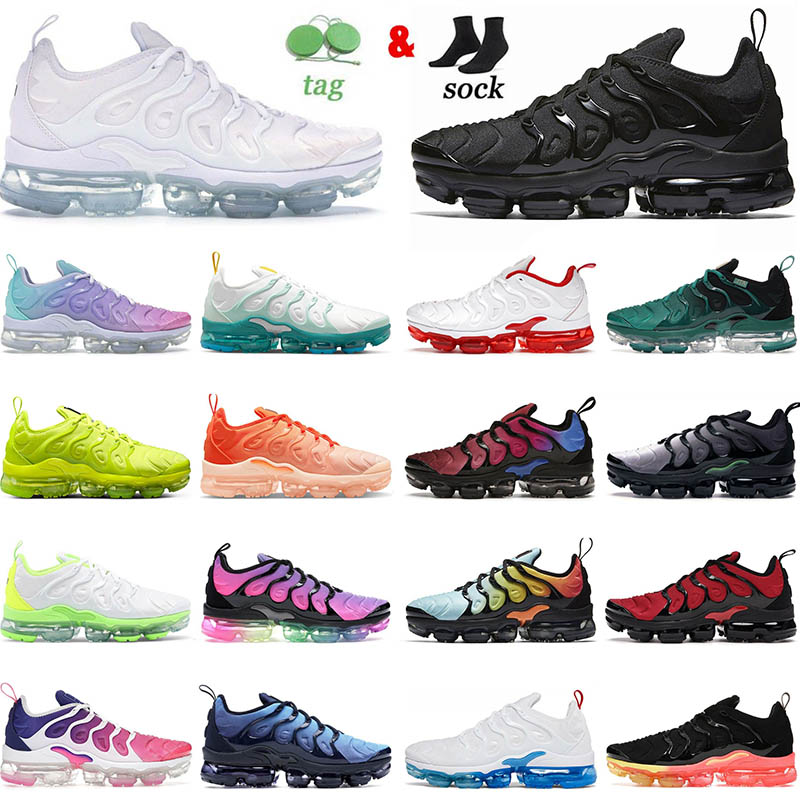 

2023 Tn Plus Running Shoes Vapores Mens Women Tns Bubblegum Yolk Atlanta Black Royal Cherry Pure Platinum Noble Red Fresh Athletic Sports Airmaxs Trainers Sneakers, 39 36-40