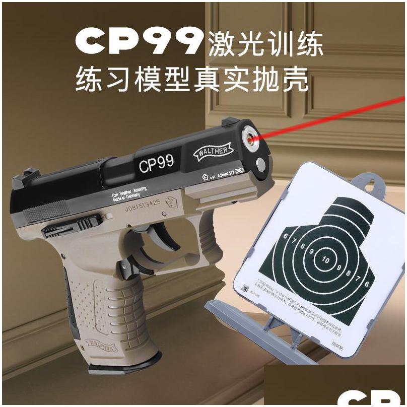 

Gun Toys Cp99 Laser Blowback Toy Pistol Blaster With Shells Launcher Model Cosplay For Adts Boys Outdoor Drop Delivery Gifts Dhqim