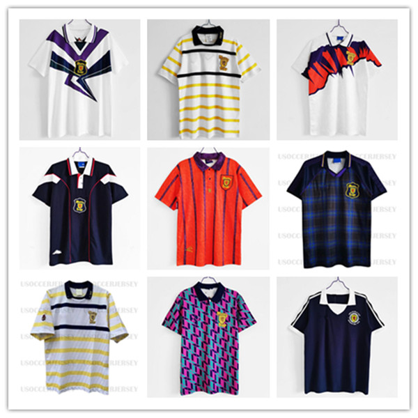 

Scotland classic shirt 1978 World Cup Retro 1982 1986 1991 1993 1998 1988 1989 91 93 95 96 98 maillots classic Vintage Leisure HENDRY LAMBER