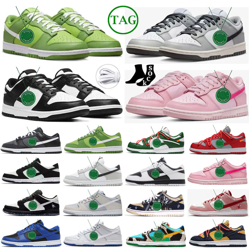 

Men Low Panda Shoes women black white triple pink Varsity Green Grey Fog University Blue Medium Olive Syracuse Georgetown Walking Jogging sports shoes size 13 eur 48, Color#35