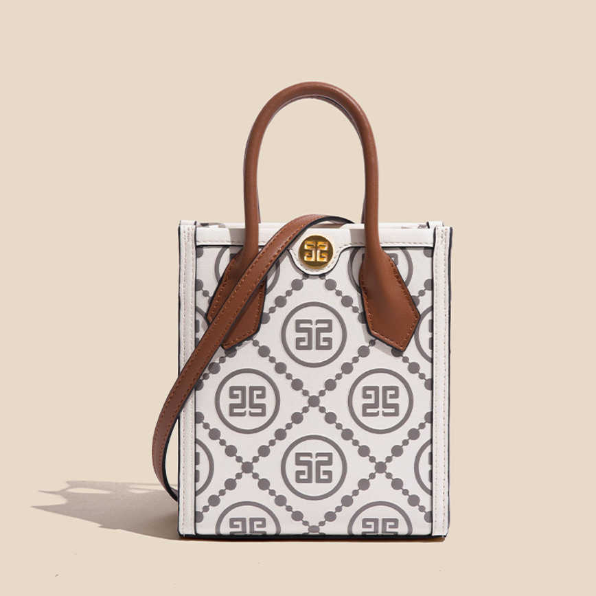 

1pcs Bags For Women 49%off one-shoulder women's bag Messenger Handbags Female Fashion, W1660 # milkshake white/brown