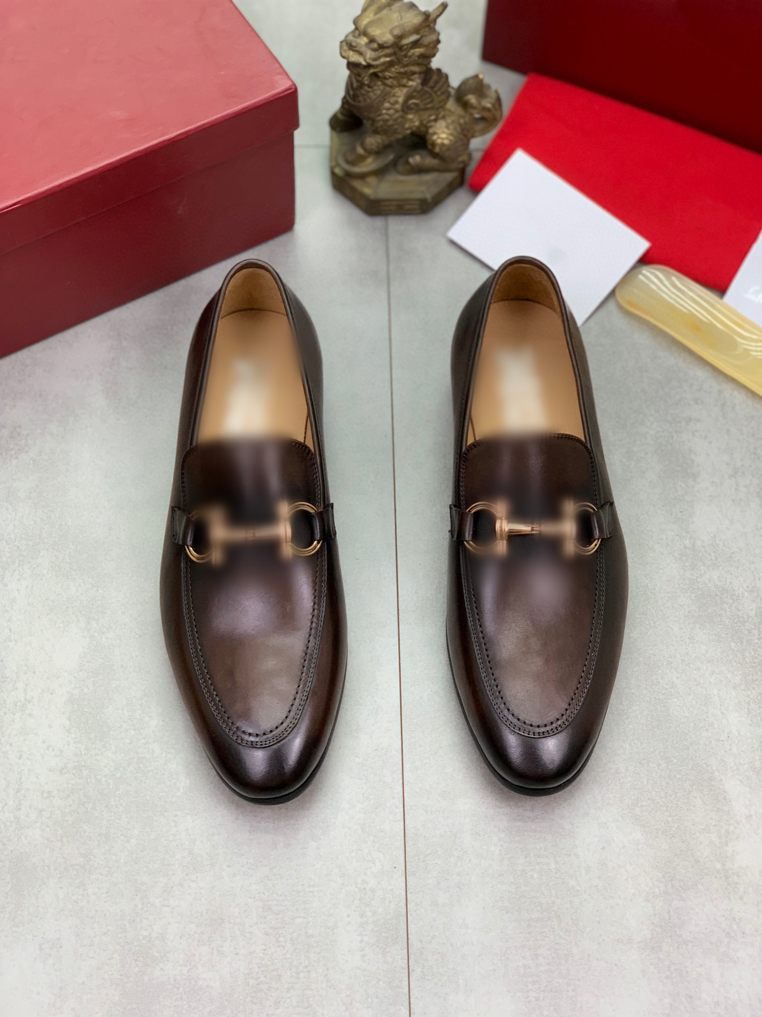 

2023 mens designer dress shoes black brown Luxury fashion gentle Men casual toe prom evening Shoe with box