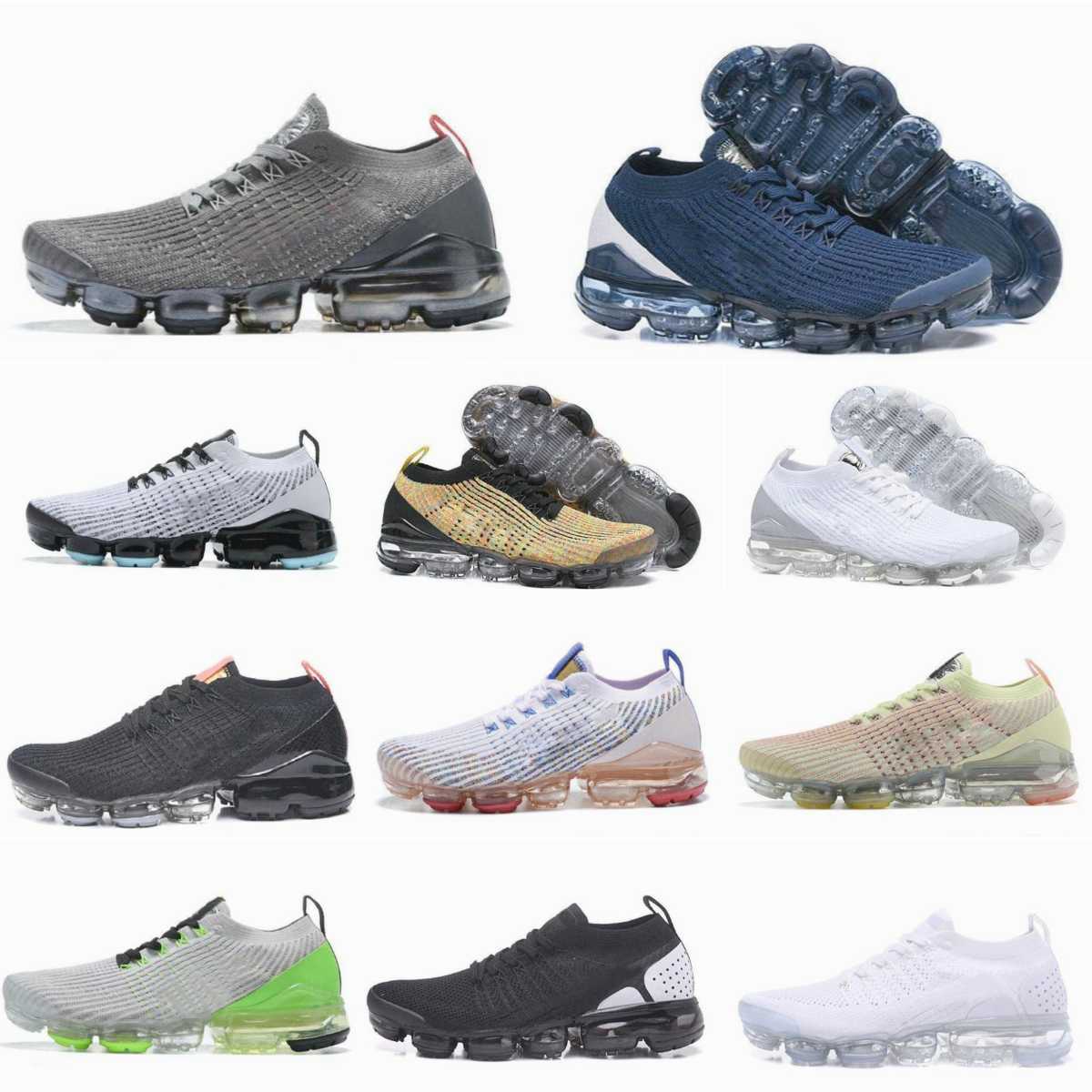 

2023 Trainers Vapores Fly 2.0 Knit 3.0 Running Shoes Mens Airs Cushion Classic Triple Black Metallic Gold Zebra Sail Oreo Sapphire Grey Blue Designer Sports Sneakers, Please contact us