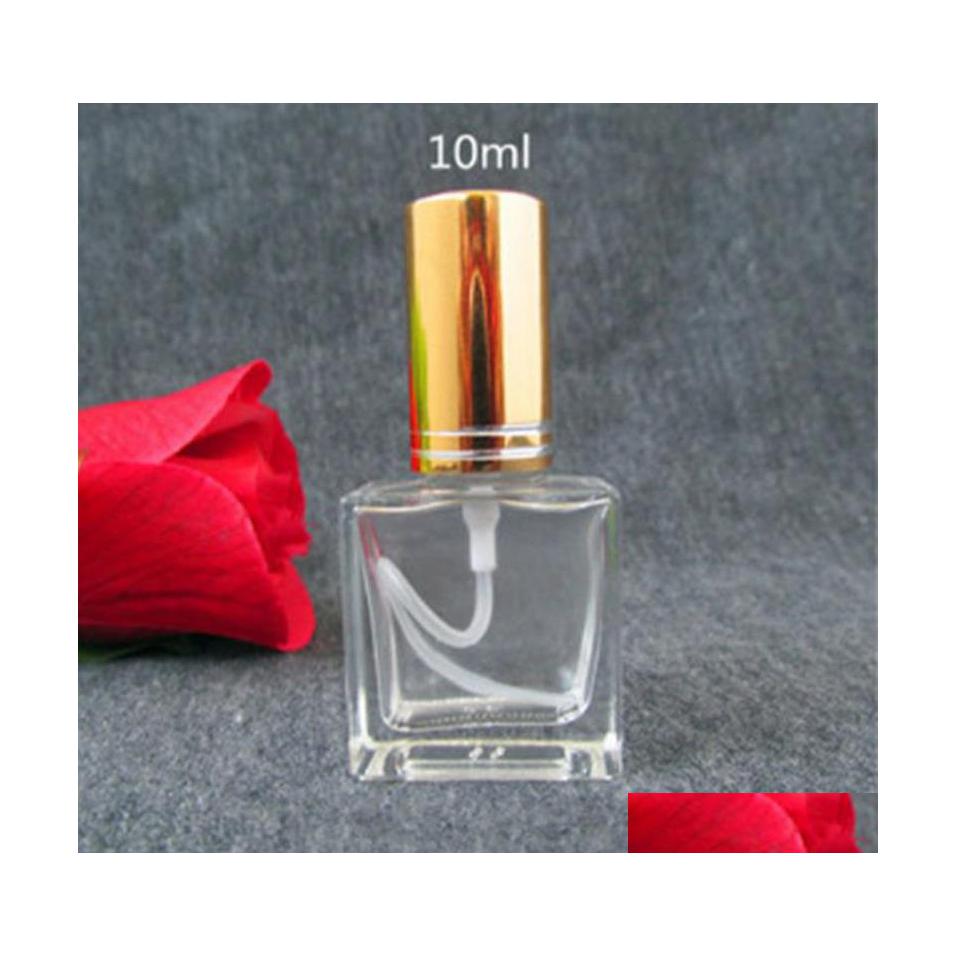 

Perfume Bottle 10Ml Empty Per Bottles Atomizer Glass Refillable With Metal Spray F472 Drop Delivery Health Beauty Fragrance Deodorant Dhosk