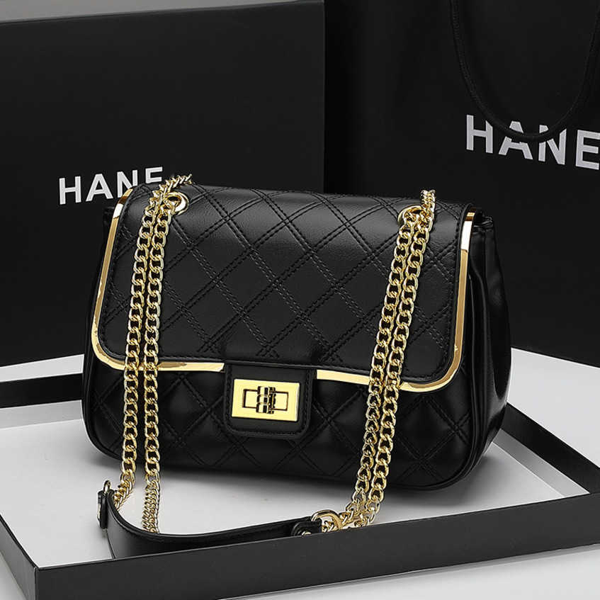 

2023 New Shoulder Bags 59%off Women's Versatile Small Large Capacity Single Shoulder Crossbody Chain Bag Lady Casual Cross-Body Handbags Fasctory sale, Black