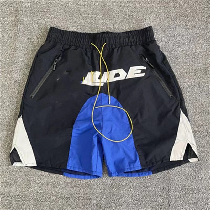 

Designer Mens Shorts Rhude Short Summer Knee Length Hip Hop Loose Print Letter Oversized Men Vw587, White