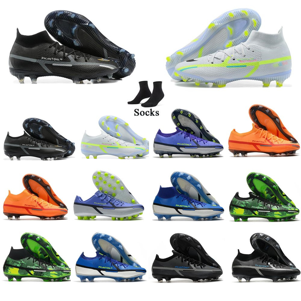 

2023 Fashion New football boots Mens soccer cleats Shoes Phantom GT2 Elite DF FG Dynamic Fit AG-PRO Football Boots Motivation Pack Outdoor Firm Ground, As shown in the figure