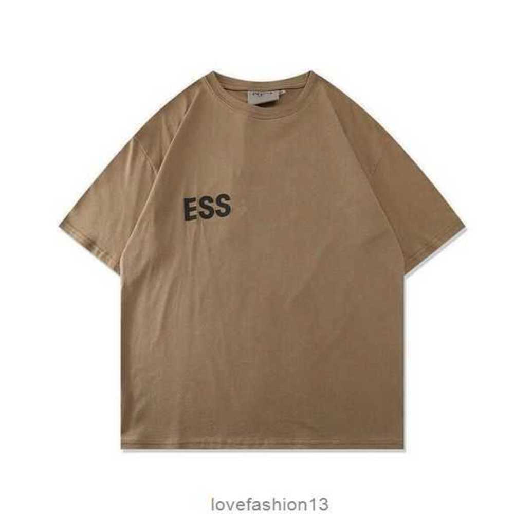 2023 Ess Designer Women Mens t Shirts Chest Letter Tshirts Short Sleeve Oversized Essentials Loose T-shirts Oversize 1977 Casual 2sy5u-image-844123702