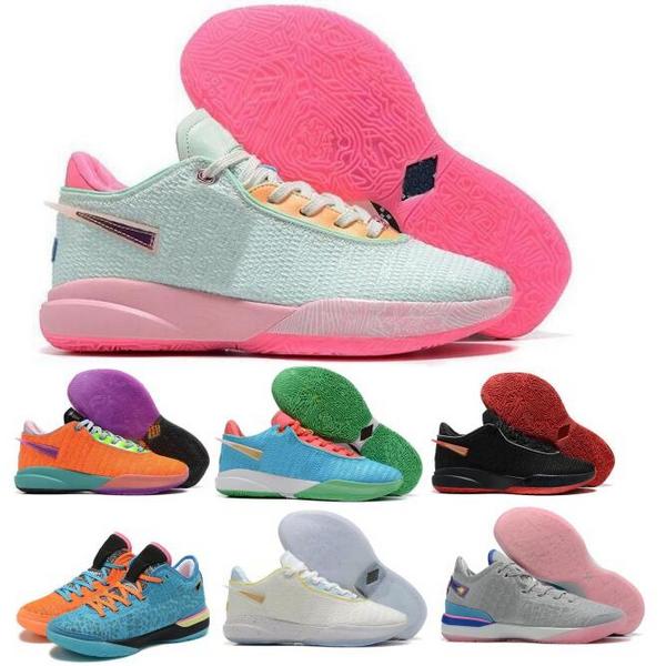 

Lebrons 20 Basketball Shoes Men Women XX NXXT Time Machine Gen I Promise Grinch Fruity Pebbles South Beach 2023 Chaussures Trainers Sneakers, Pink