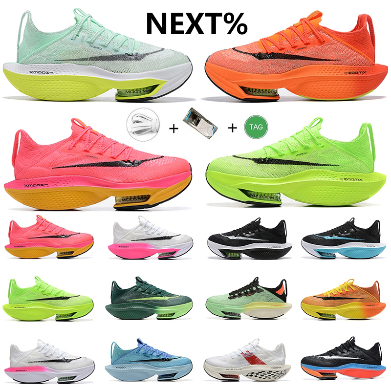 

WITH BOX Designer VaporFly NEXT Knit 20 Mens Running shoes Lime Blast Oreo Ekiden Valerian Blue Ribbon Sail pink black white vibrant Green be true men women trainers Sp, Color#1