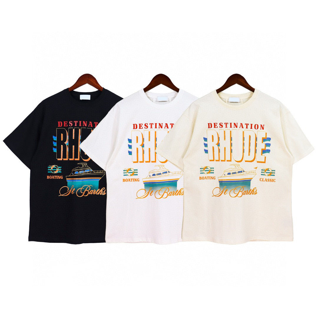 

Men's Plus Tees & Polos Round neck embroidered and printed polar style summer wear with street pure cotton e21rg
