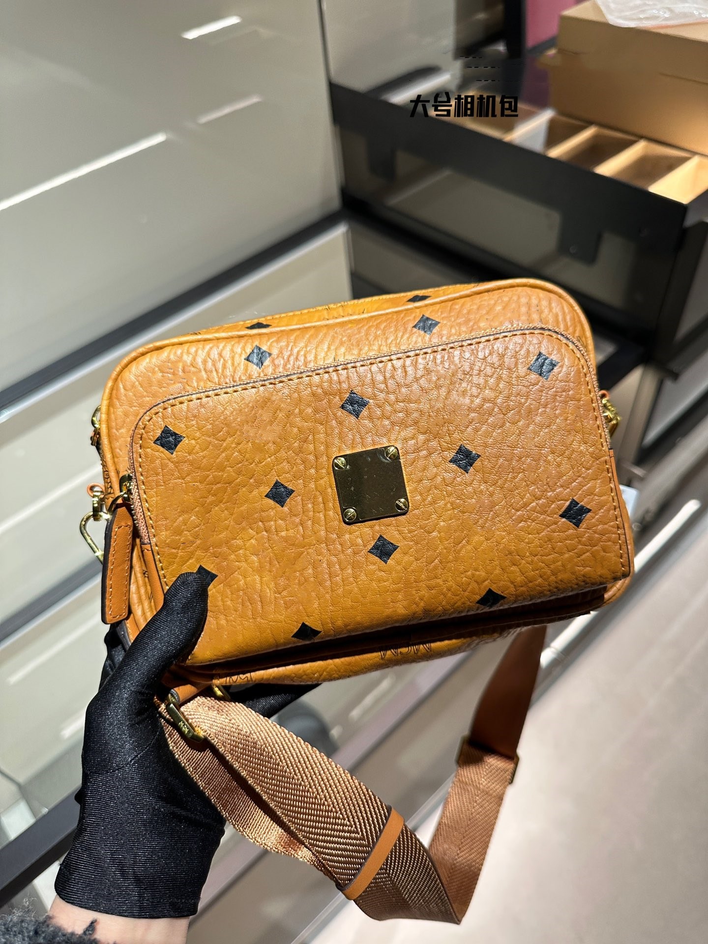 

YY 5A women's camera bag Luxury designer bag Viseos Klassik messenger handbag handbag Women's messenger fashion shoulder bag messenger purse, 2trumpet