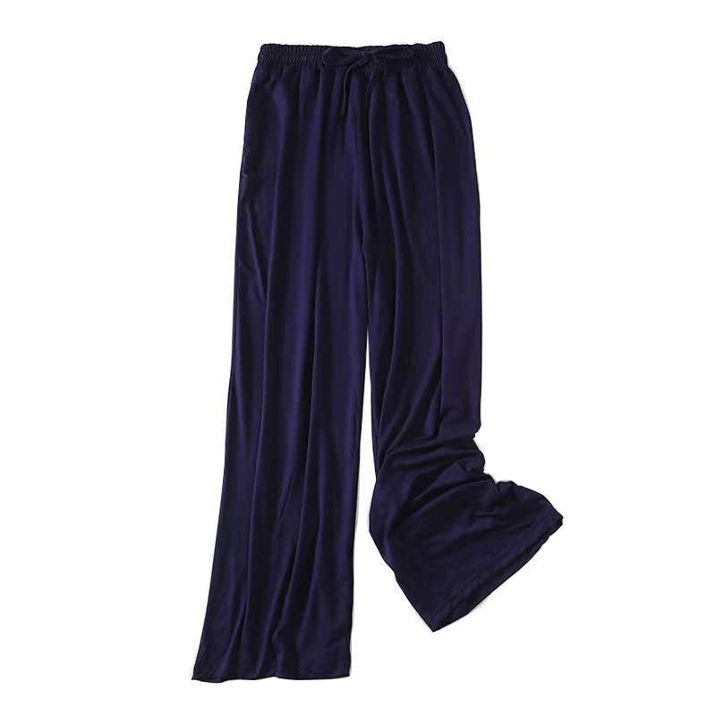 

2023 pant spring and summer new women's wide-leg pants modal slim casual bell-bottom pants women's trendy brand all-match swing leg pants, Customize