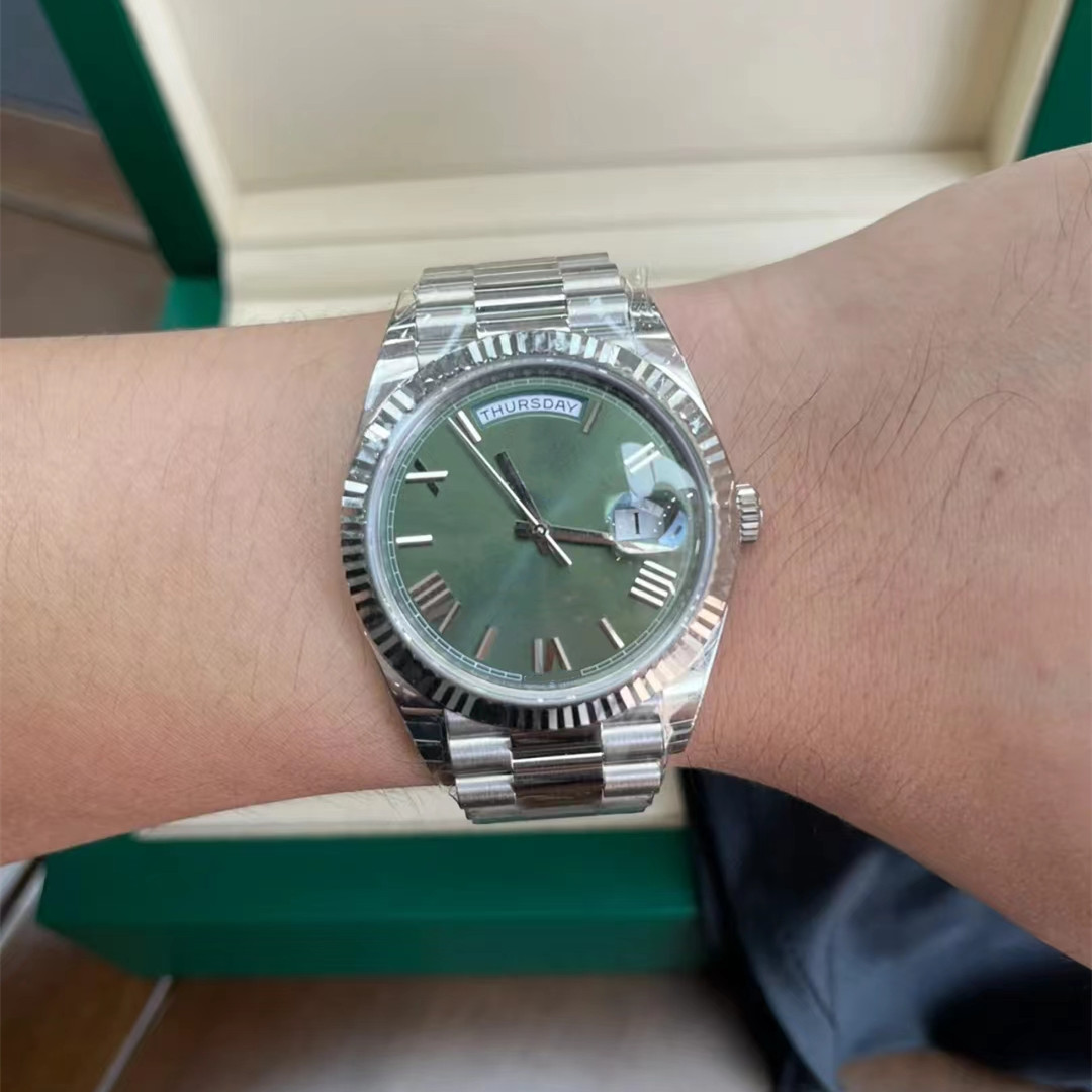 

Men's watch Cal.2823 40MM waterproof 50M M228239 green dial Roman digital mechanical automatic designer gift belt original box, Tool