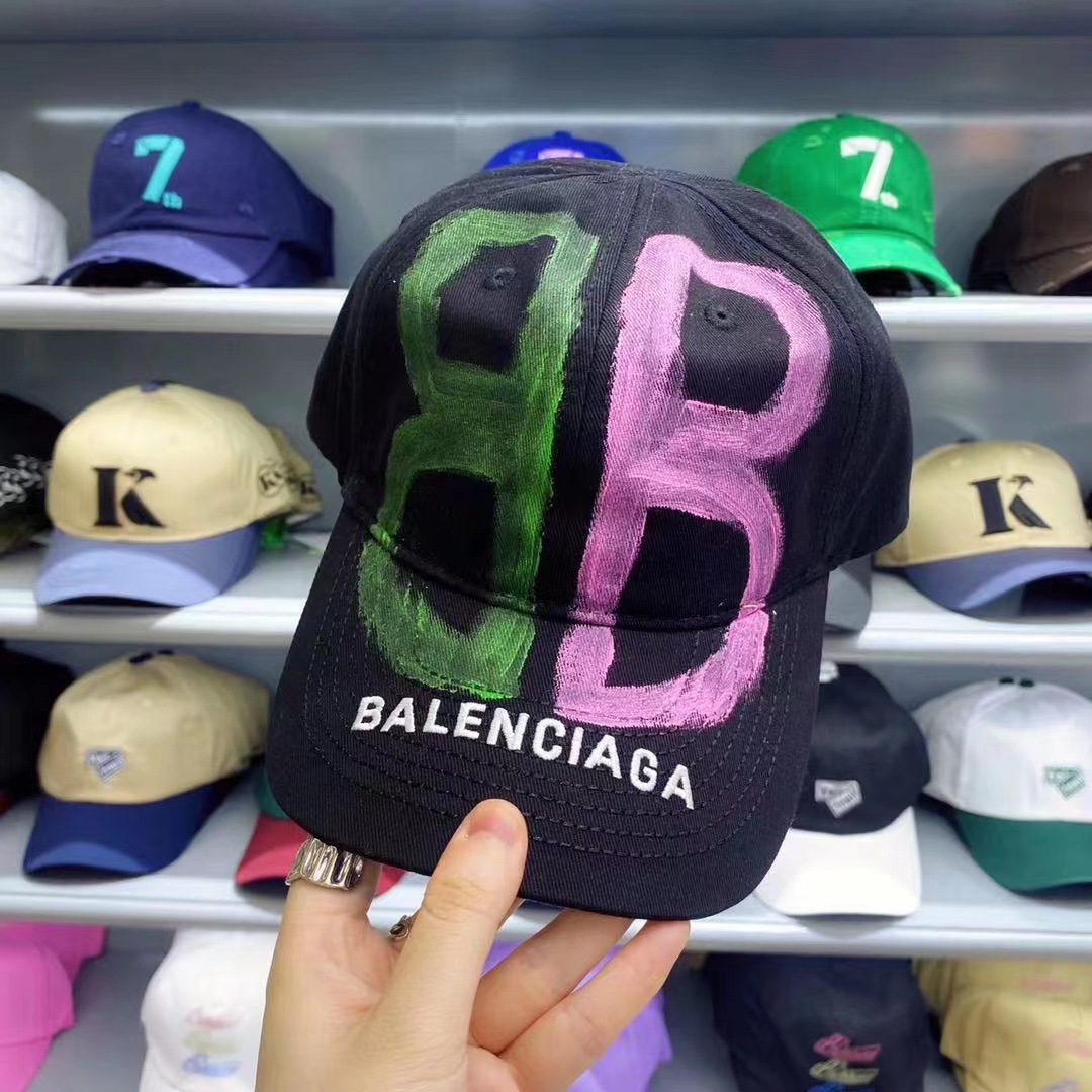 

Luxury Casquette Designer Baseball Hat Letter Ambroidered Scribble Fashion Street Cap, Black