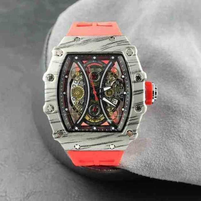 

Top Men Wrist Luxury Chronograph 402z Mens Casual Sport Mechanics Man Es Watch Brand Fashion Richa Silicone Millerwatch Selling for NVX0