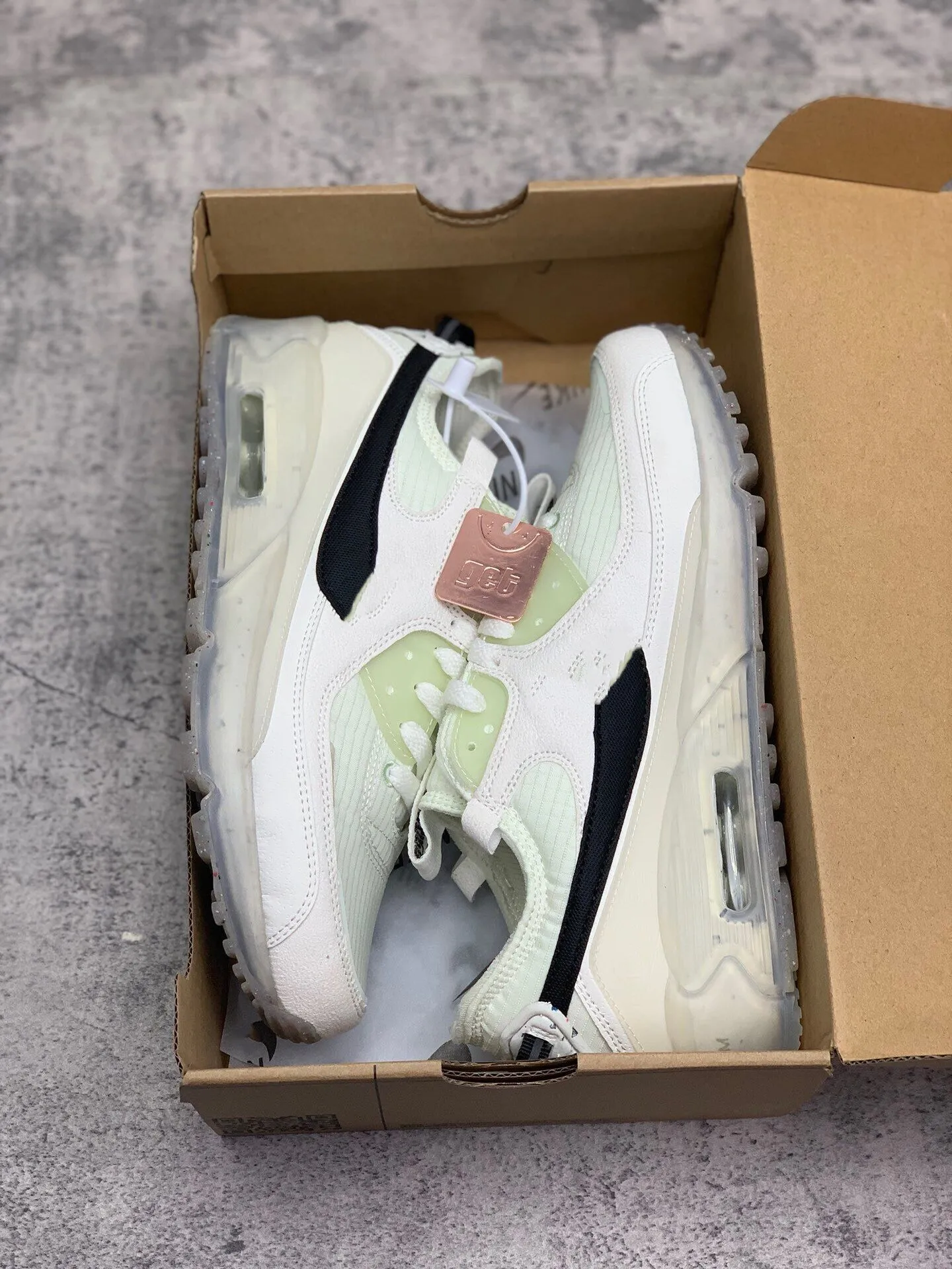 2023 Classique Chaussures De Course 90 Terrascape Voile Mer Verre Noir Hommes Femmes Hot Lifestyle Casual Chaussure Qualité Originale Offre Desig