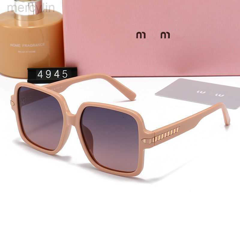 

Designer Sunglasses Miui Fashion Trend Men's and Women's Large Frame Sunglasses Tourism Street Photo Polarized Sunglasses
