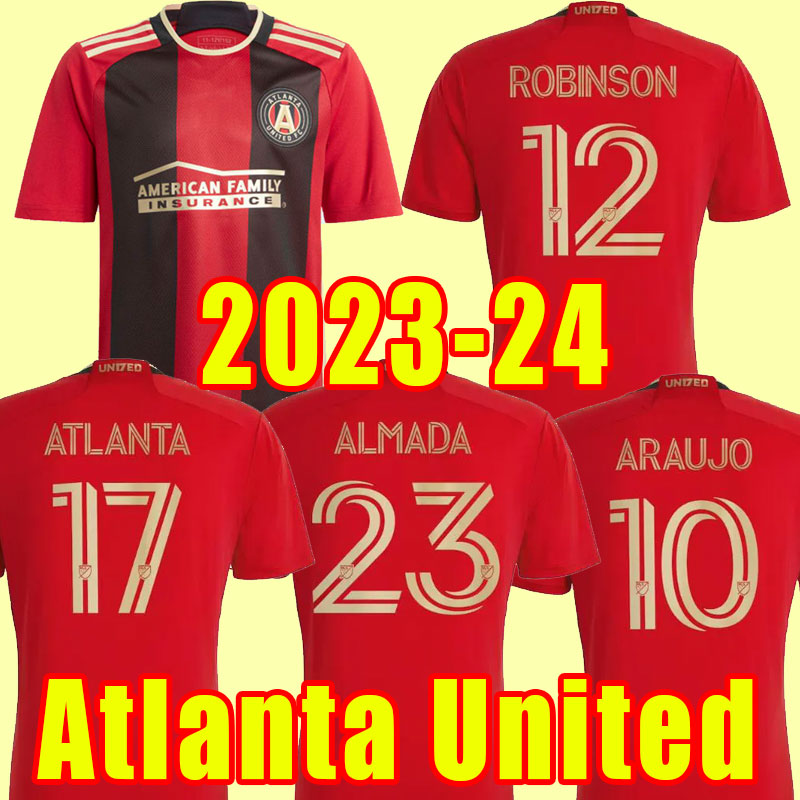 

Atlanta United FC 23 24 Soccer Jersey 26 Caleb Wiley 37 Aiden Mcfadden 6 Osvaldo Alonso 13 Amar Sejdic 14 Franco Ibarra 18 Derrick Etienne 20 Matheus Rossetto 2023 2024, Home