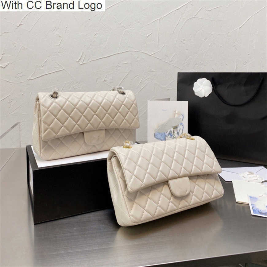 CC Cross Body Classic Luxury Chain Fashion designer bag 2023 Plaid Flower Brand Wallet Vintage Ladies Brown Leather Handbag shoulder bag with box ba