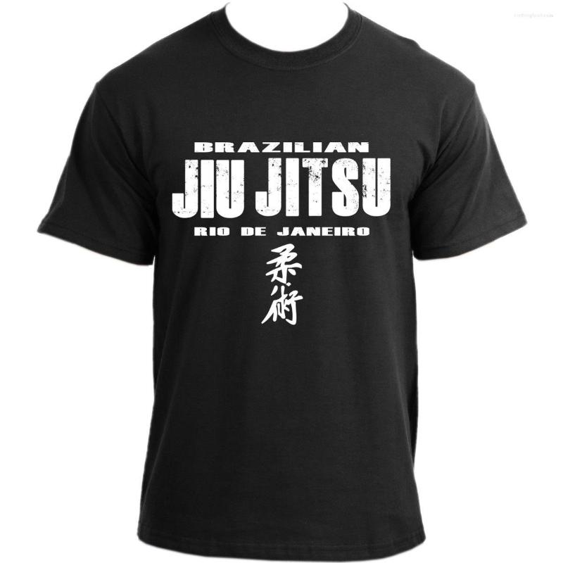 

Men's T Shirts Summer Shirt For Men Sport Cloth Brazilian Jiu Jitsu Rio De Janeiro MMA BJJ T-shirt Brand Hipster, Mingyao71386-white