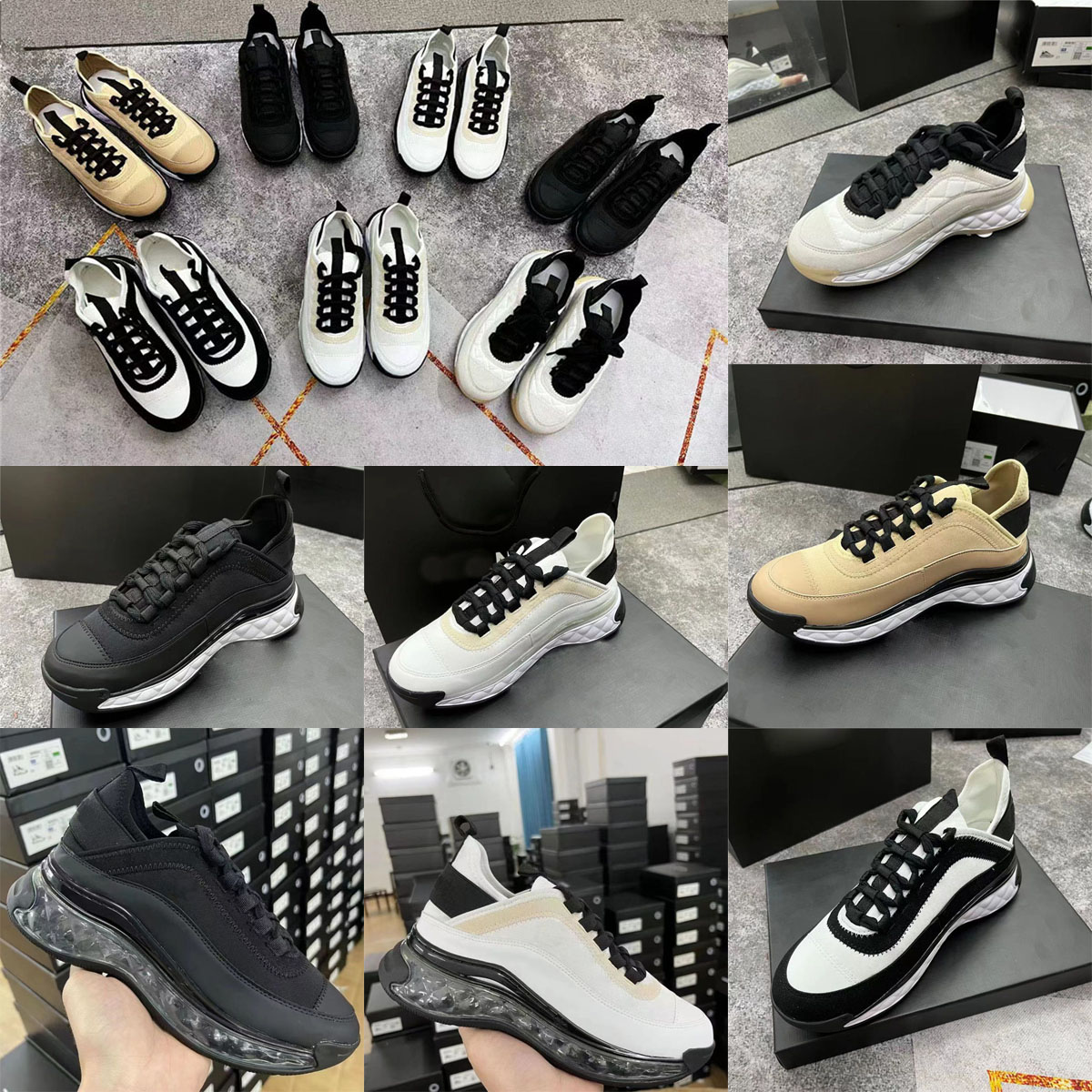 

Luxury Brand Hiking Footwear Designer Sneakers Platform Shoes Female Trainers Women Sport Sneakers Ladies White Chunky Sneaker, C2 white
