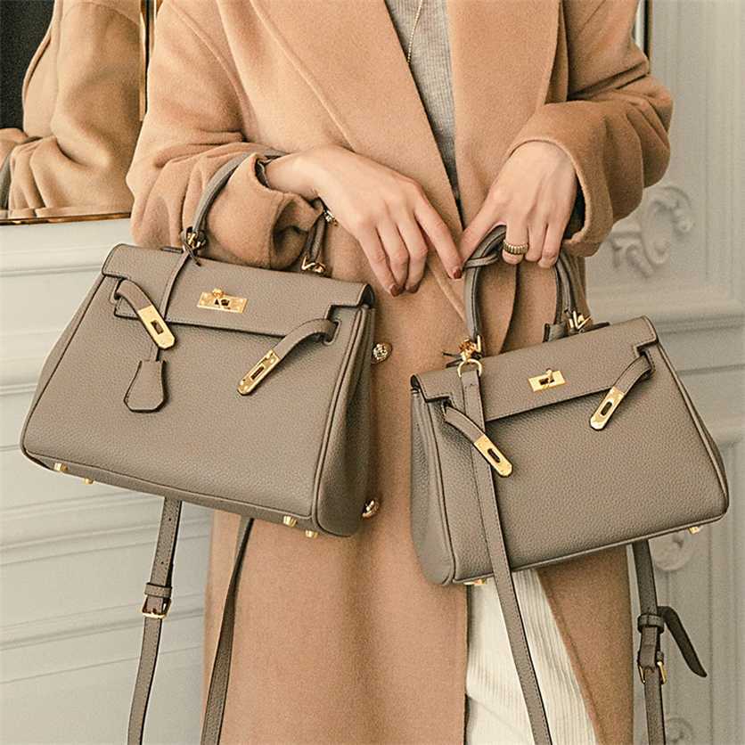 

New Arrival Women Bags Fashion Women's Large Capacity Handbag One Shoulder Crossbody Bag 66%off Crossbody Bag Designer Handbags, Elephant grey large 28 inches