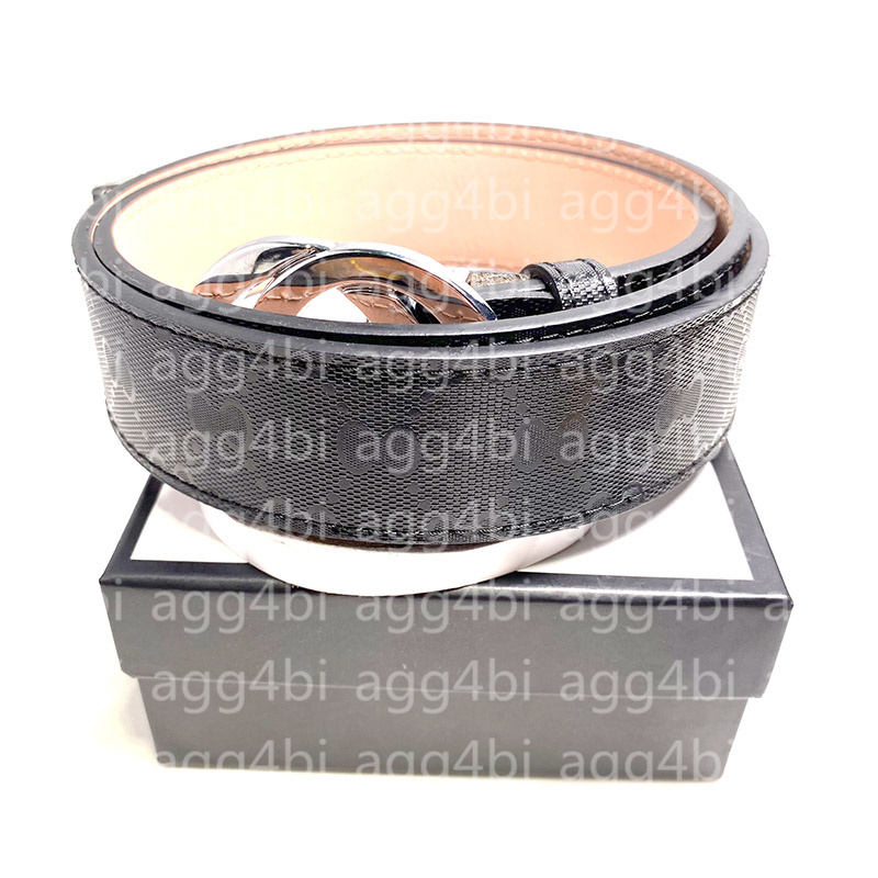 

Luxury designer Belt G Buckle Fashion Genuine Leather Women Belts For men Letter Double Big gold classical 20 colors, High quality belt have box