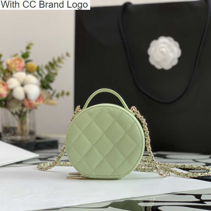 

CC Cross Body Original Quality Luxury designer Cross Body Bags Designer Wallet With Chain Round Mini Handbags WithBox C124