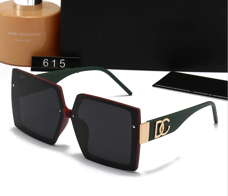 

high quality designers Sunglasses Men Women UV400 square 615 polarized polaroid Lens Sun Glasses lady Fashion Pilot driving outdoor sports travel beach Sunglass