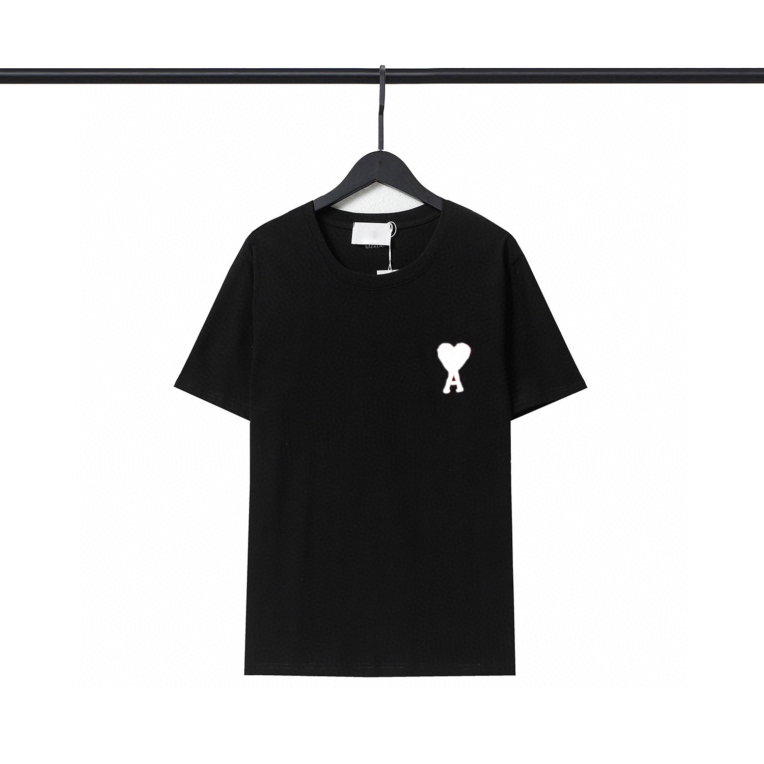 

Mens Designer Clothing Famous T Shirt Letter Print Round Neck Short Sleeve Black White Fashion Men Women T Shirts S-2XL#61