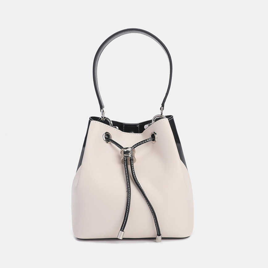 

1pcs Bags For Women 49%off Bag leather women's versatile large capacity single shoulder messenger bag Messenger Handbags Female Fashion, White