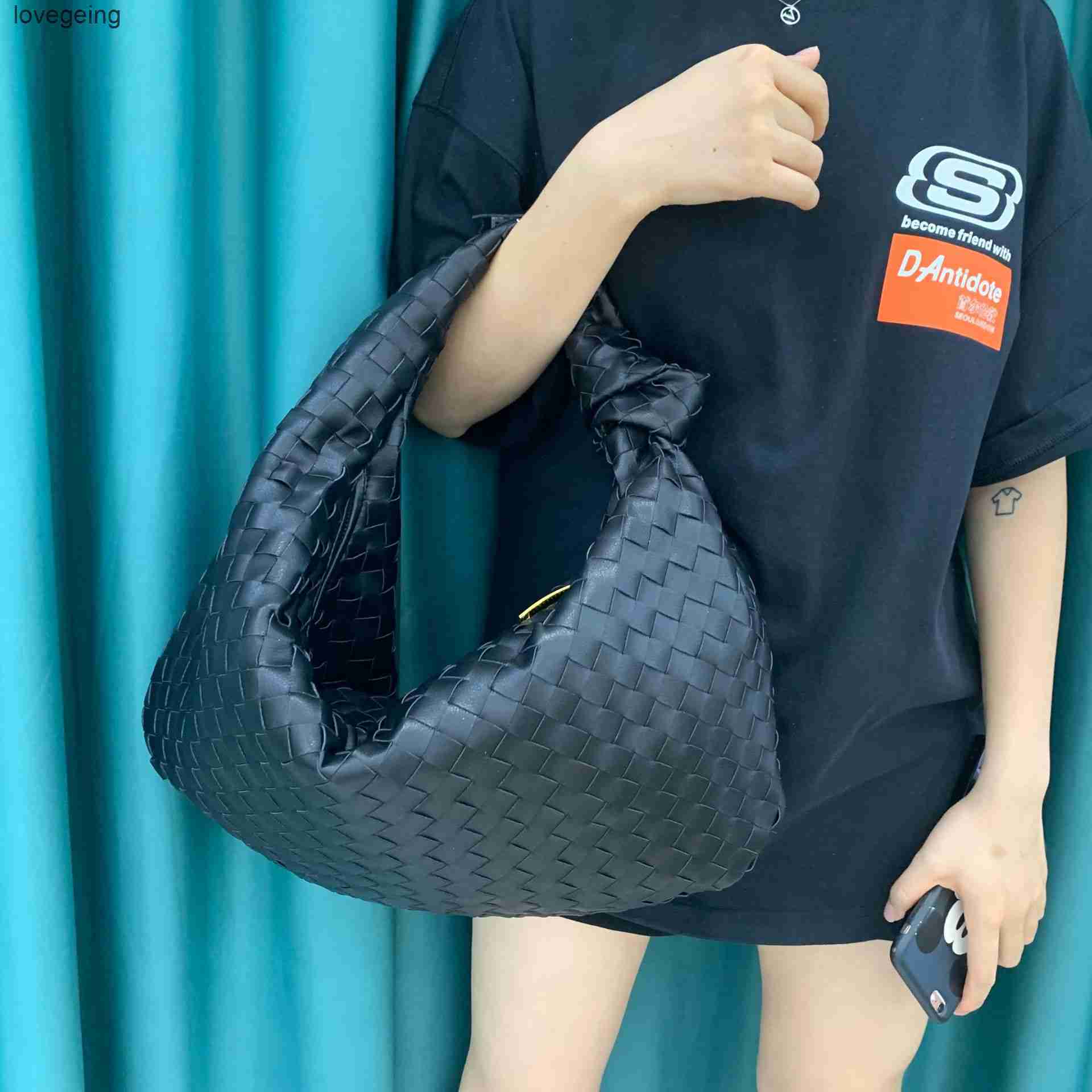 

Bag Order Large Dumpling Woven Jodie Designer Bottegas Size Horn Venetas Soft Cowhide 2023 Bags Capacity Acmx, Large glacier blue