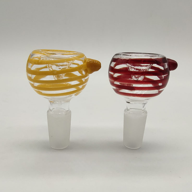 

DPGB072 Smoking Accessories Colored Bong Slide Glass Bowl