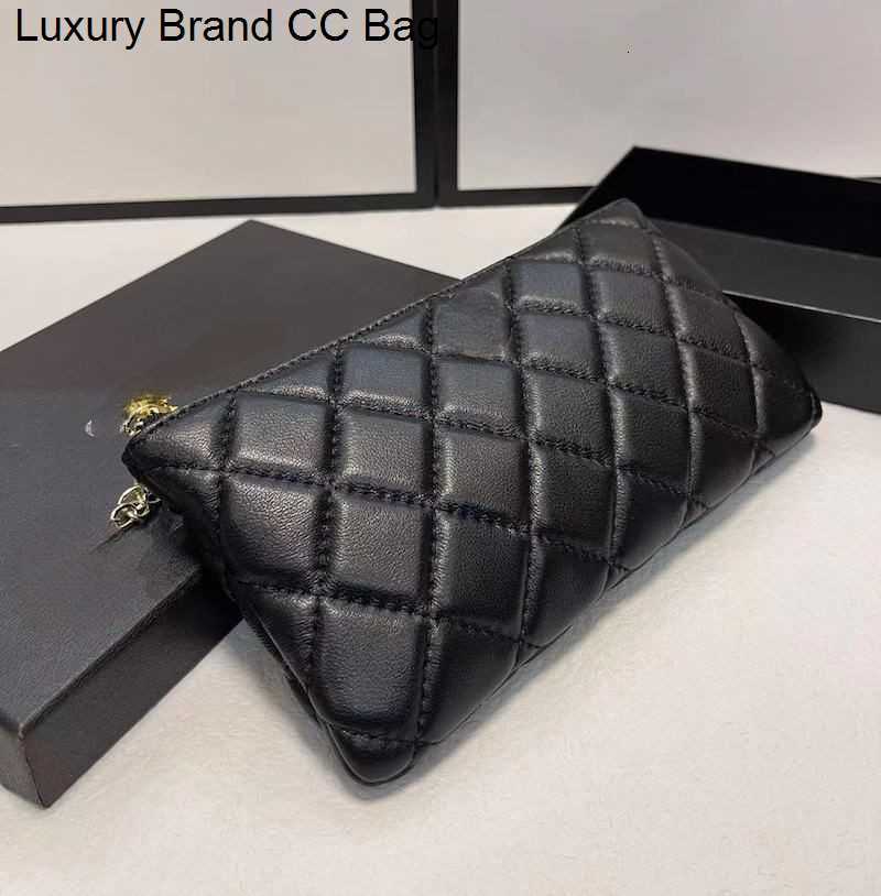 

CC Wallets cc wallet luxury designer wallets card holder credit women classic quilted bag fashion sheepskin long wallet pocket organizer purses Zero wallet coin, Empty box only