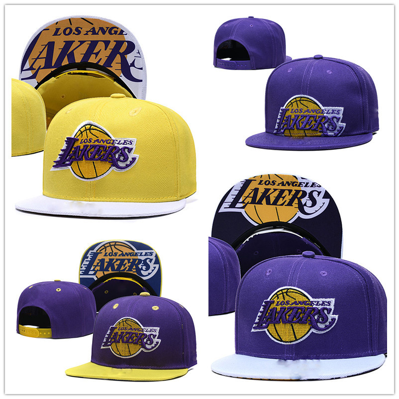 

Lakers Casquette Letters Embroidered Fashion Baseball Hat Men Women Cap, Purple