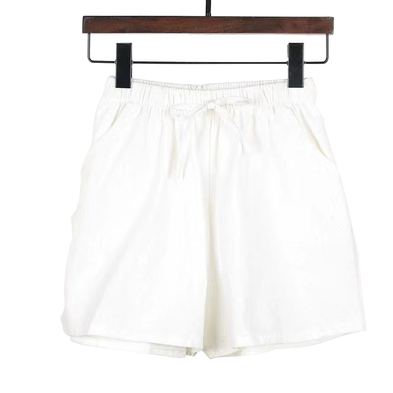 

Shorts Loose Linen Cotton Linen Large Size Sports Casual Shorts Women Wide Leg Pants, Customize