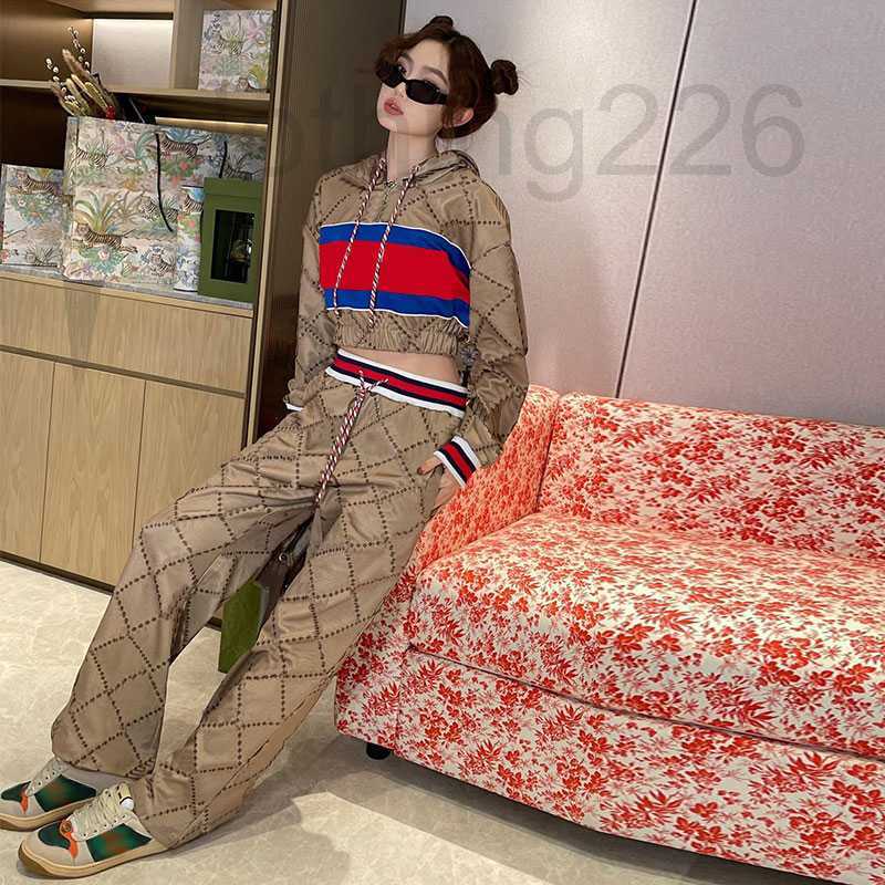 

designer Womens Tracksuits Hot Fashion Outfits Women Two Pieces Pants Short Jackets Streetwear Sweatsuits Shorts QJ7A, Long jacket