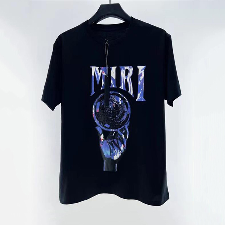 

23SS new pattern Mens Women couple t shirt Designers Polos Tops Chest Letter Handheld ball printed short-sleeved T-shirt