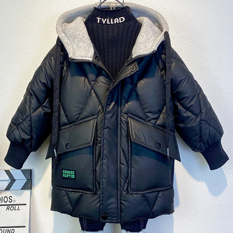 Jackets Children Winter Down Jacket Boy toddler girl clothes Thick Warm Hooded Coat Kids Parka spring Teen clothing Outerwear snowsuit 230222