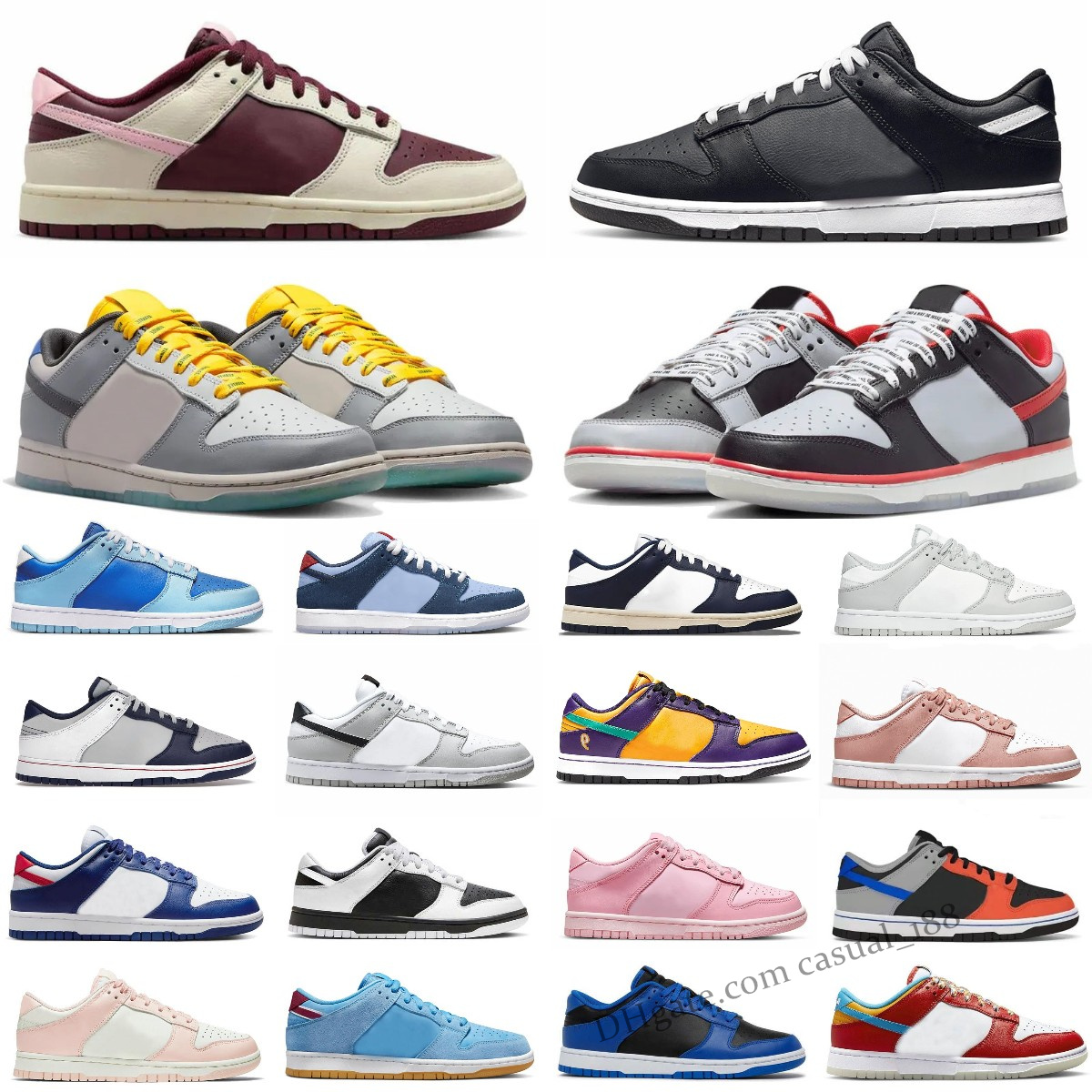 

Sbdunk Panda running shoes low sneakers Skate sb dunks Phillies Orange Pearl Laser orange mens womens dunksb balck white Valerian Blue low trainers Running outdoor, Please contact us for more colors