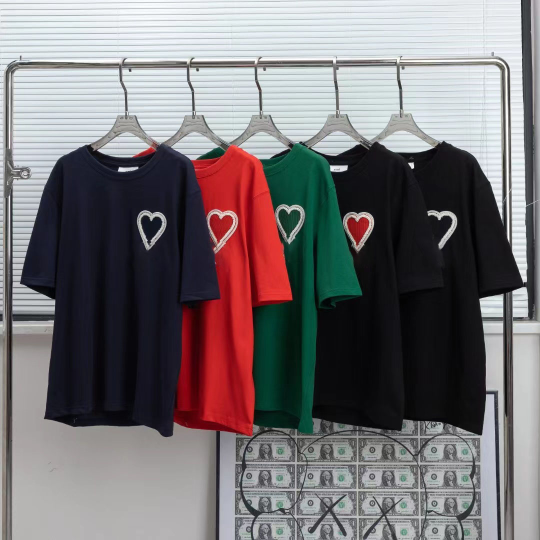 

New mens T-Shirts designer 100% cotton summer breathable round neck fashion T Shirt Men woman causal sports basic T-shirt male tops with pattern printed size S to 4XL