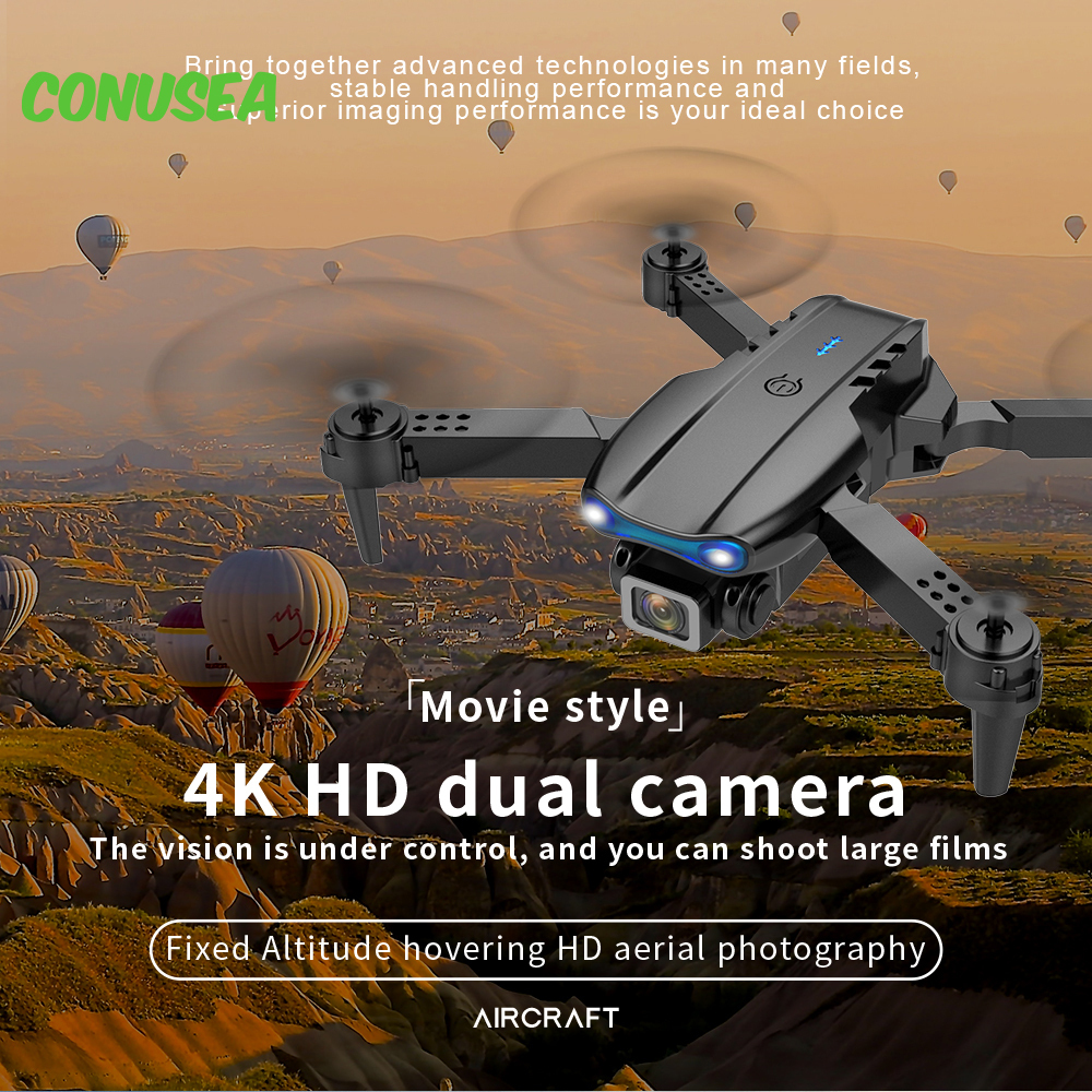 

Electric/RC Aircraft K3 Rc Dron Drones with Camera Hd 4K Aerial Pography Uav Quadcopter Remote Control Aircraft Helicopter Mini Ufo Christmas Gift 230223, No camera gray