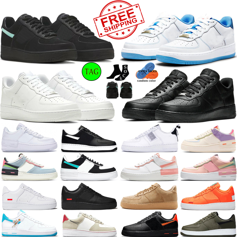 

af1 1s low airforce 1 shoes shadow Triple White Black Low UV mens women sneakers sports trainers Tiffany Utility Red Psychic Blue outdoor shoe free shipping EUR 36-45, #34triple white low 36-45